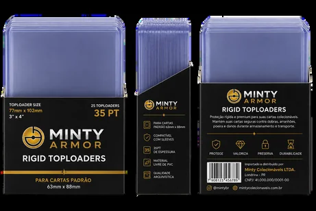 MINTY Armor Rigid Toploaders 35pt